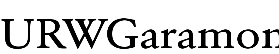 URWGaramond TMed Ext Wid Font Download Free