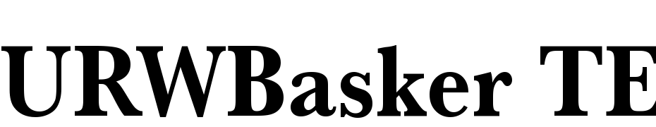 URWBasker TExt Nar Bold Font Download Free