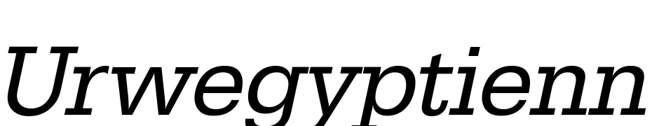 URWEgyptienne TNar Oblique Font Download Free