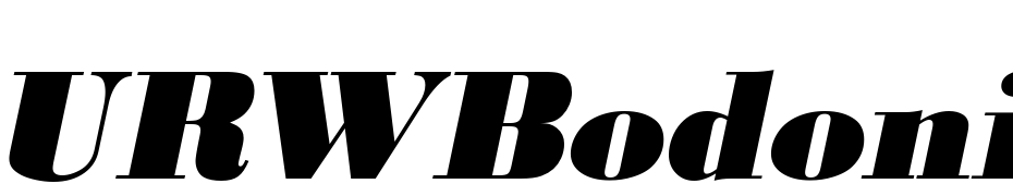 URWBodoni DExt Bol Oblique Font Download Free