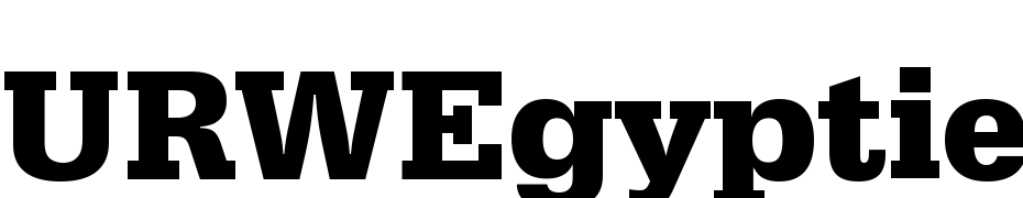 URWEgyptienne T Bold Font Download Free