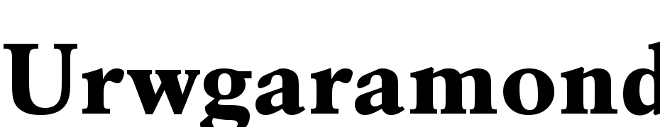 URWGaramond TExt Bol Wid Font Download Free