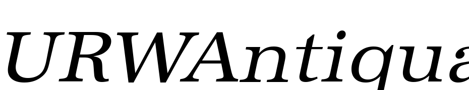 URWAntiqua TWid Oblique Font Download Free