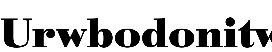 URWBodoni TWid Bold Font Download Free