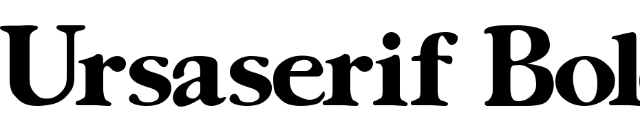 Ursa Serif Bold Scarica Caratteri Gratis
