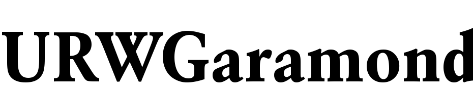 URWGaramond TNar Bold Font Download Free