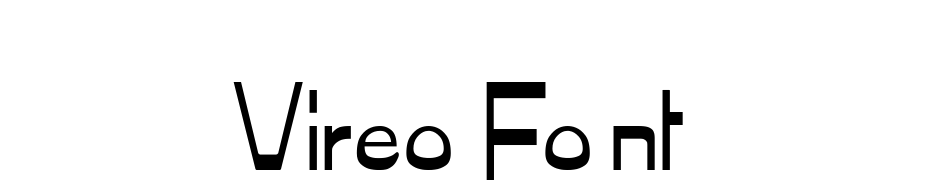 Vireo Font Font Download Free