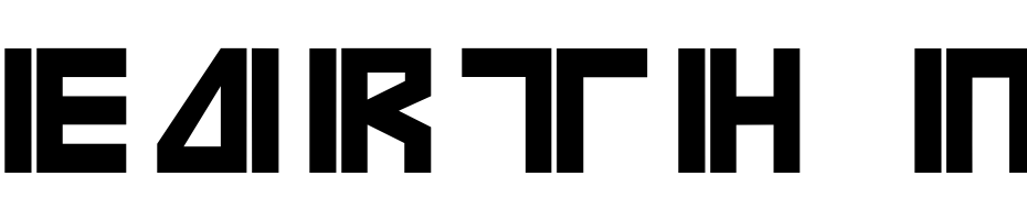 Earth Normal Font Download Free