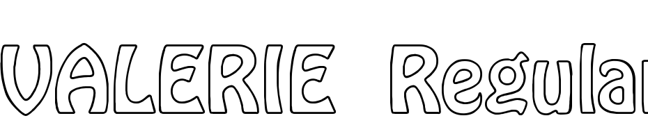 VALERIE Regular Font Download Free