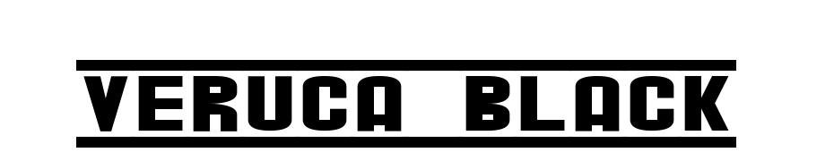 Veruca Black cкачати шрифт безкоштовно