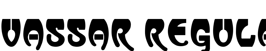 Vassar Regular Font Download Free