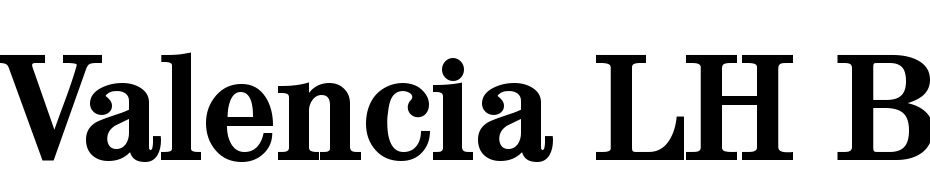 Valencia LH Bold Font Download Free