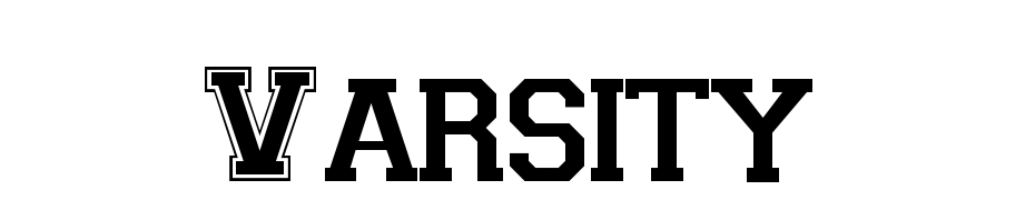 Varsity Font Download Free