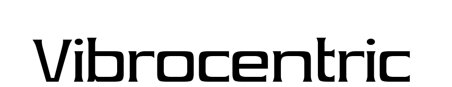 Vibrocentric Font Download Free