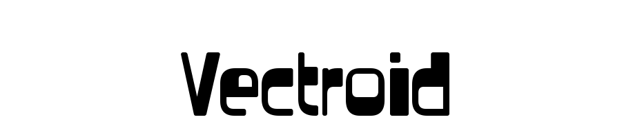 Vectroid cкачати шрифт безкоштовно