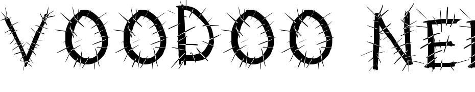 Voodoo Needles cкачати шрифт безкоштовно