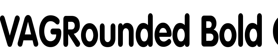 VAGRounded Bold Cn Schrift Herunterladen Kostenlos