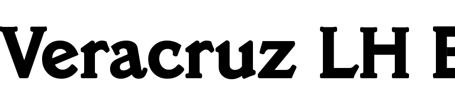 Veracruz LH Bold Font Download Free