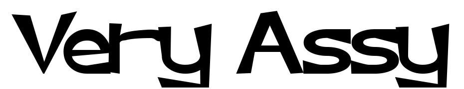 Very Assy cкачати шрифт безкоштовно