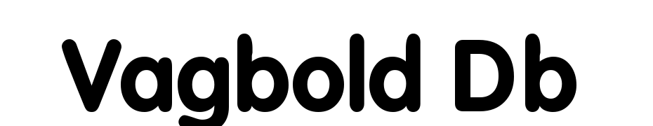Vag Bold DB Font Download Free