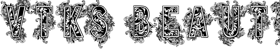 VTKS BEAUTY Font Download Free