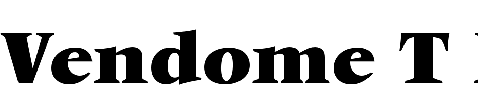 Vendome T Bold Font Download Free