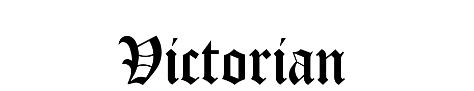 Victorian Font Download Free