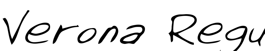 Verona Regular Font Download Free