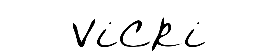 Vicki Regular Font Download Free