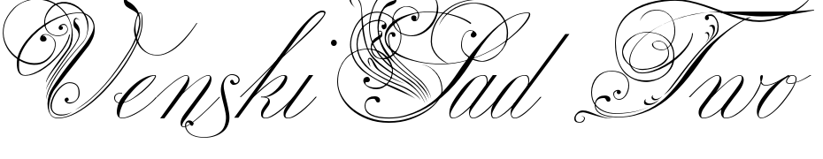 Venski Sad Two Medium Font Download Free