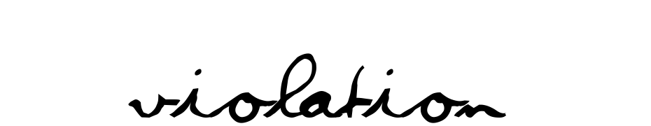 Violation Font Download Free