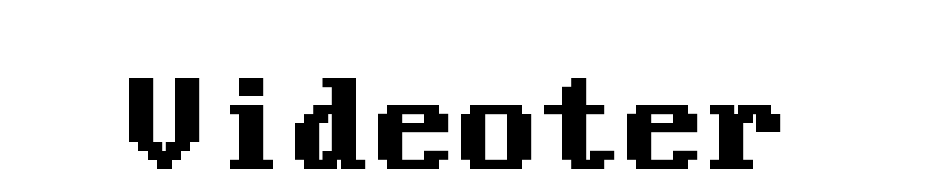 Video Terminal Screen Normal Bold Font Download Free