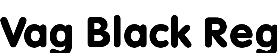 Vag Black Regular DB Font Download Free