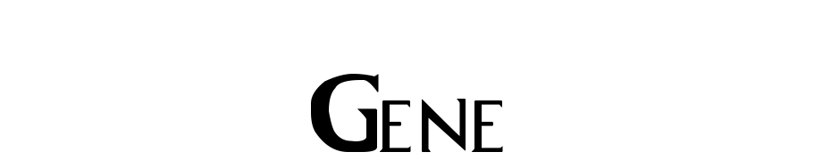 Gene Schrift Herunterladen Kostenlos