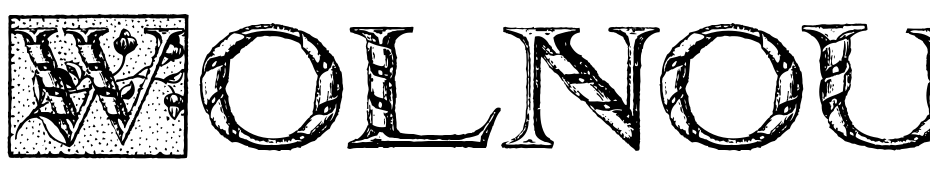 Wolnough Capitals Schrift Herunterladen Kostenlos