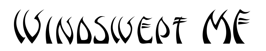 Windswept MF Font Download Free