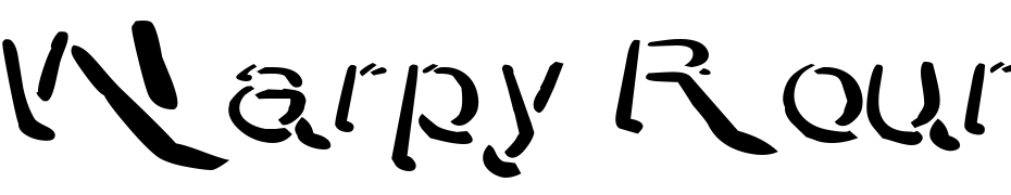 Warpy Roundheads Font Download Free