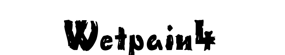 Wet Paint Font Download Free