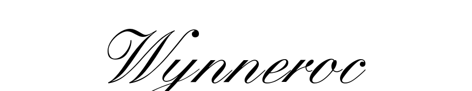 Wynnerock Script Medium cкачати шрифт безкоштовно