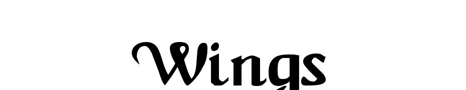 Wings Font Download Free