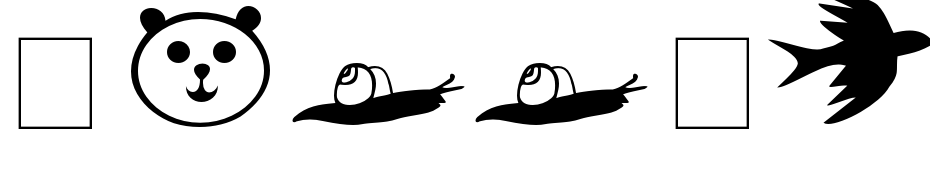 Carr Animal Dingbats Font Download Free