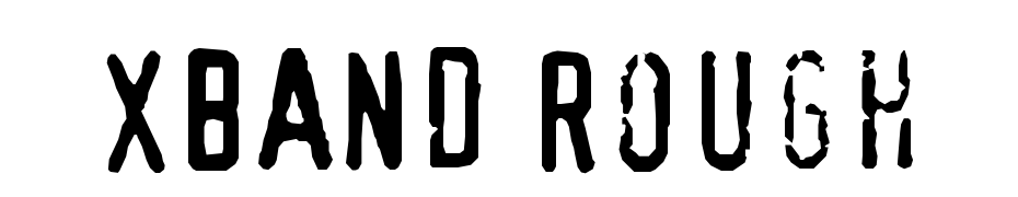 XBAND Rough Font Download Free