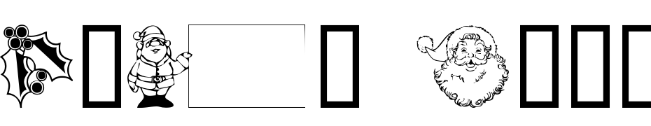 Xmas Clipart Font Download Free