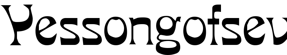 Yes:Song Of Seven Font Download Free