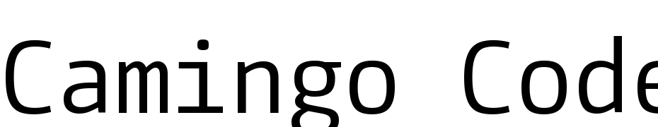Camingo Code Regular Font Download Free
