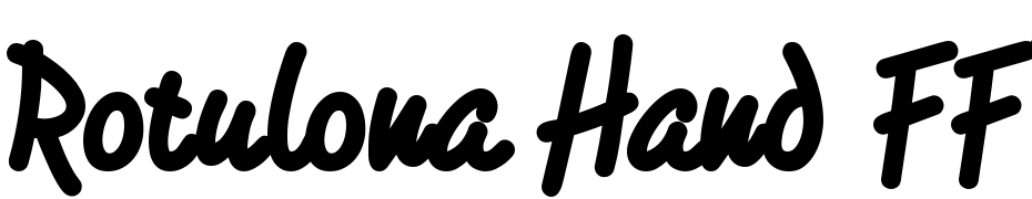 Rotulona Hand Font Download Free