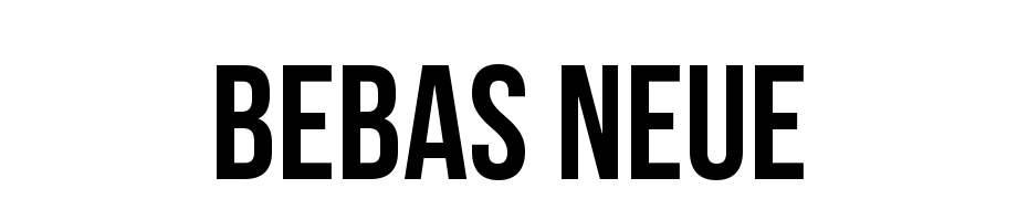 Bebas Neue Font Download Free