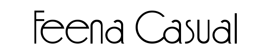 Feena Casual Schrift Herunterladen Kostenlos