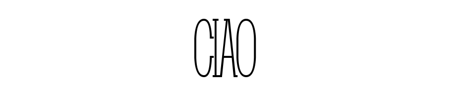 Ciao Font Download Free