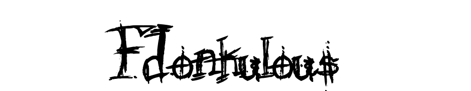 F'Donkulous Font Download Free